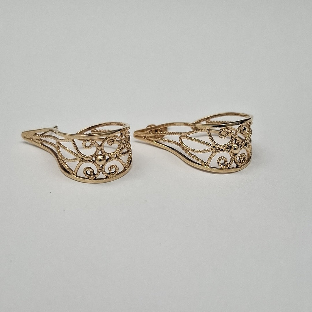 ARETES PAR ORO 10 K 5,00 GRMS (SEMINUEVO)