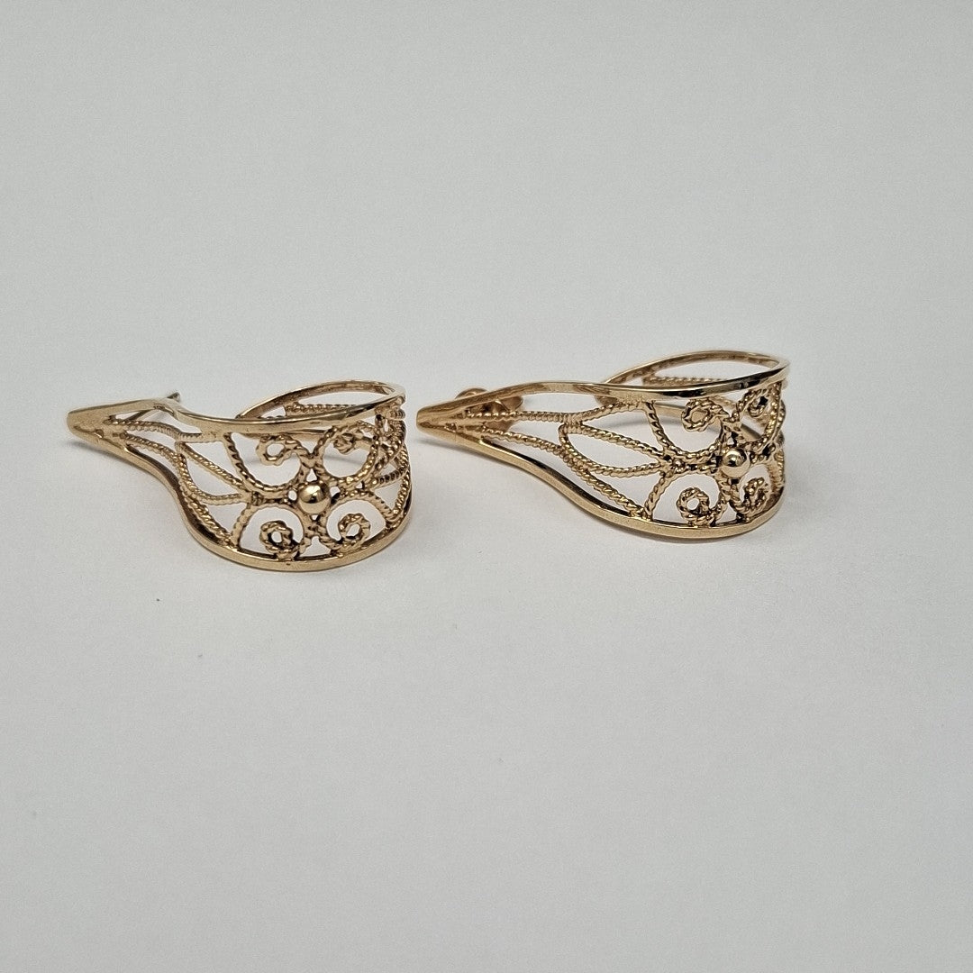 ARETES PAR ORO 10 K 5,00 GRMS (SEMINUEVO)