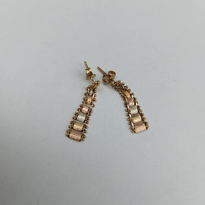 ARETES PAR ORO 14 K 2,50 GRMS (SEMINUEVO)