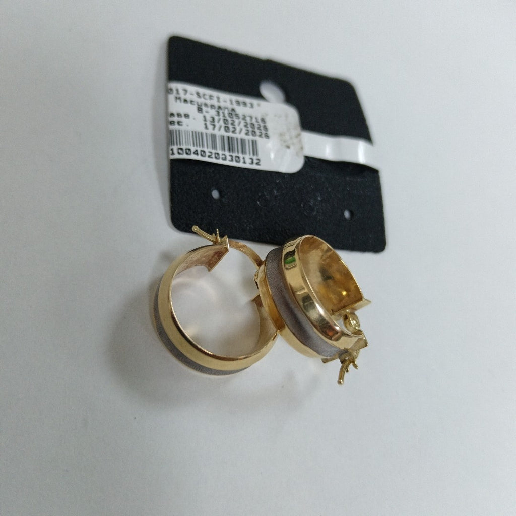 ARRACADAS PAR ORO 14 K 2,90 GRMS (SEMINUEVO)