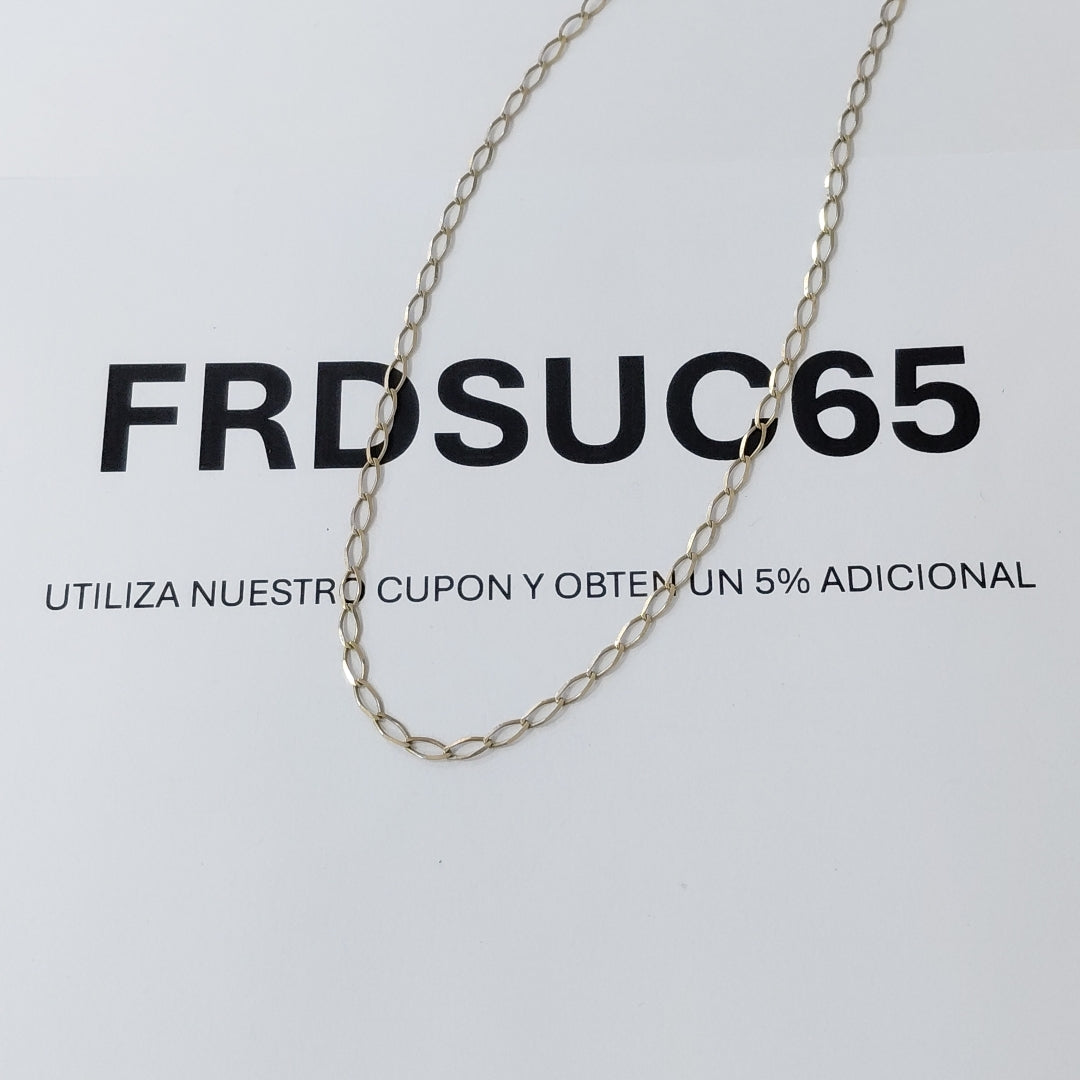 CADENA ORO 8 K 3.6 GRMS (SEMINUEVO)