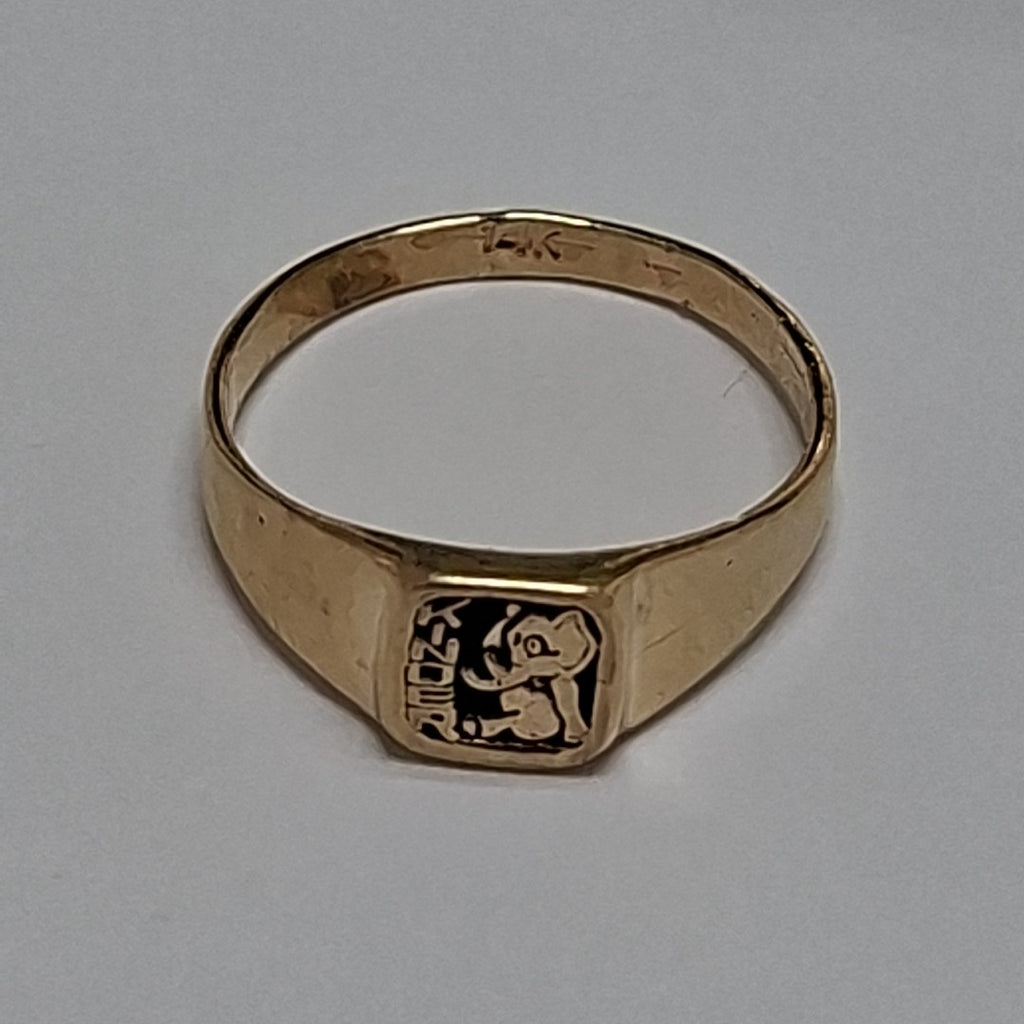 ANILLITO ORO 14 K 1,70 GRMS (SEMINUEVO)