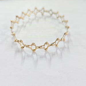 BRAZALETE ORO 14 K 9.8 GRMS (SEMINUEVO)