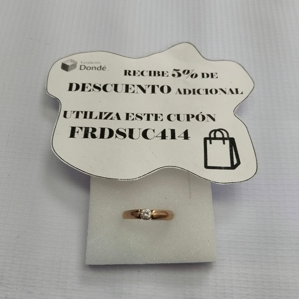 SOLITARIO ORO 8 K 2,60 GRMS (SEMINUEVO)