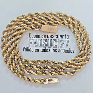 CADENA ORO 10 K 20.7 GRMS (SEMINUEVO)