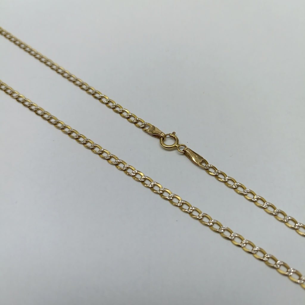 CADENA ORO, RODIADO 14 K 5.1 GRMS (SEMINUEVO)