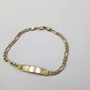 ESCLAVA ORO, RODIADO 10 K 4.8 GRMS (SEMINUEVO)