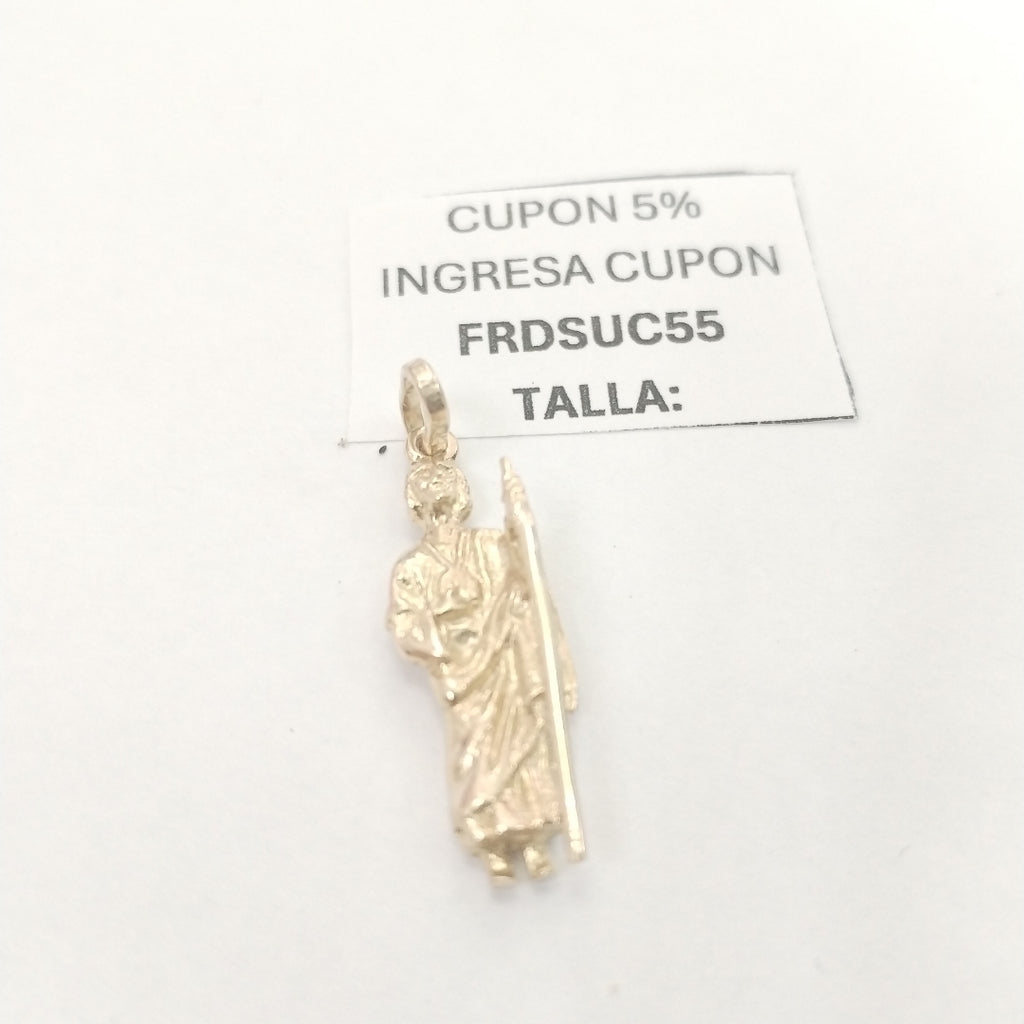 MEDALLA RELIGIOSA ORO 14 K 3.9 GRMS (SEMINUEVO)