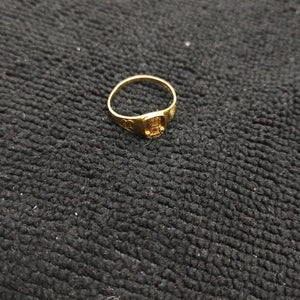 ANILLO DE GRADUACIÓN ORO 10 K 1.4 GRMS (SEMINUEVO)