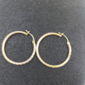 ARRACADAS PAR ORO, ORO COMBINADO 10 K 3.8 GRMS (SEMINUEVO)
