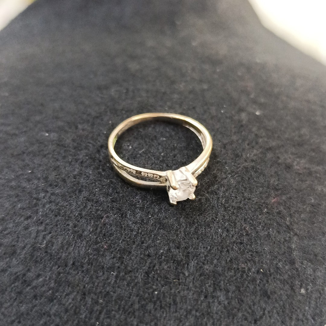 ANILLITO ORO, ORO COMBINADO 14 K 2.3 GRMS (SEMINUEVO)