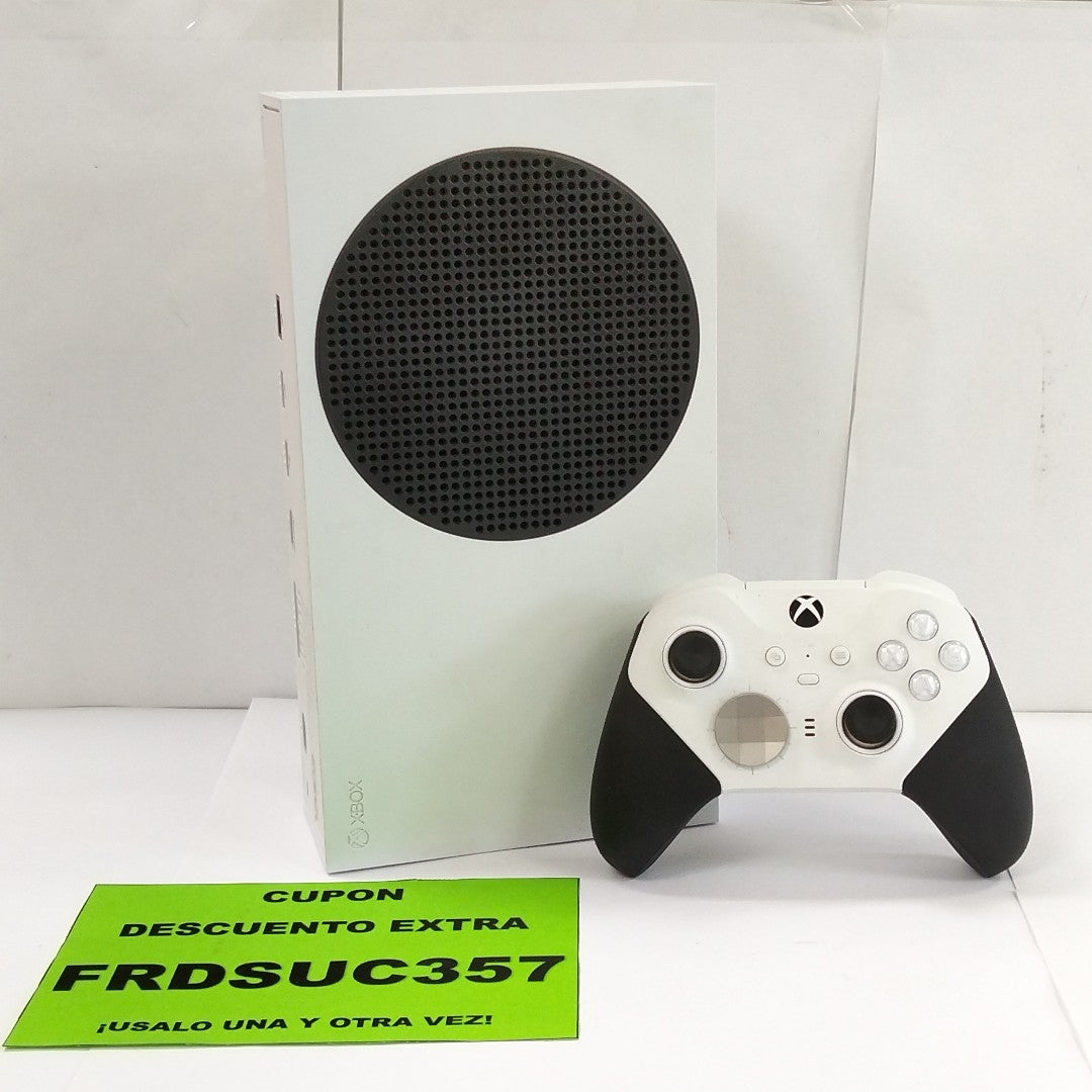 CONSOLA DE VIDEOJUEGO MICROSOFT XBOX SERIES S 512 GB SSD (SEMINUEVO)