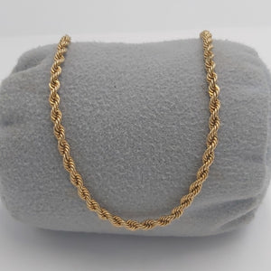 COLLAR ORO 10 K 9.59 GRMS (SEMINUEVO)