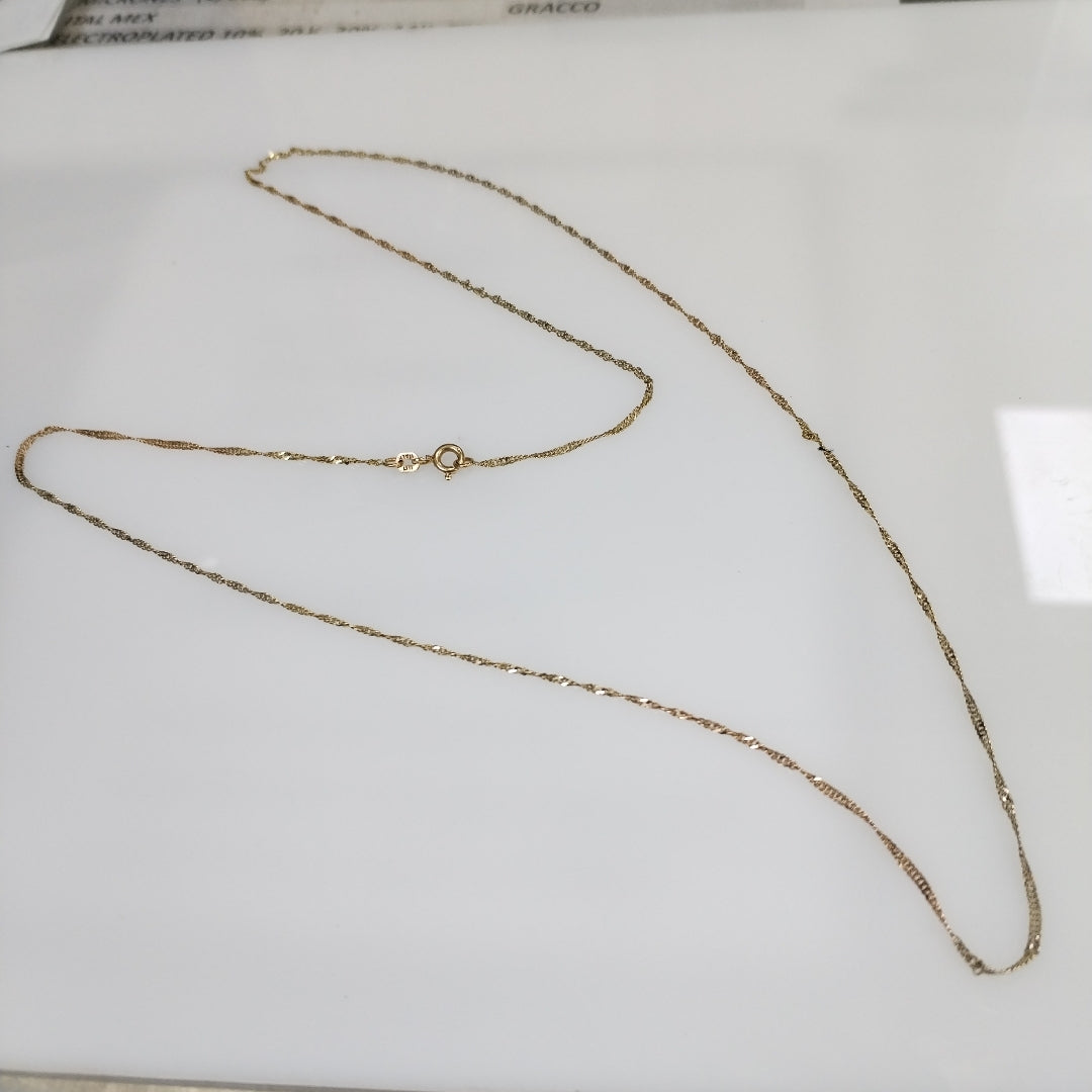 CADENA ORO 14 K 2.3 GRMS (SEMINUEVO)