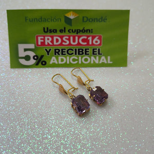 ARETES PAR ORO 10 K 3.5 GRMS (SEMINUEVO)