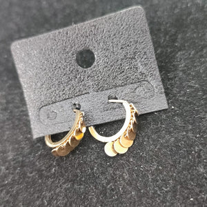 ARRACADAS PAR ORO 10 K 1.7 GRMS (SEMINUEVO)