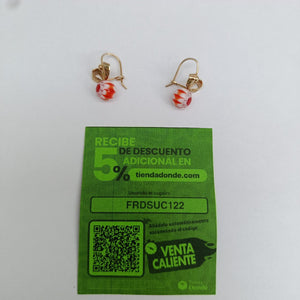 ARETES PAR ORO 10 K 2,60 GRMS (SEMINUEVO)