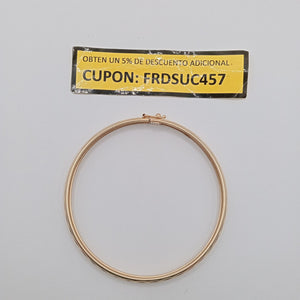 PULSERA RIGIDA ORO 10 K 6,00 GRMS (SEMINUEVO)