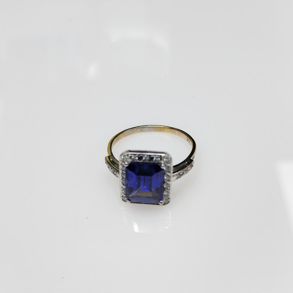 ANILLITO ORO, ORO BLANCO 14 K 4.1 GRMS (SEMINUEVO)