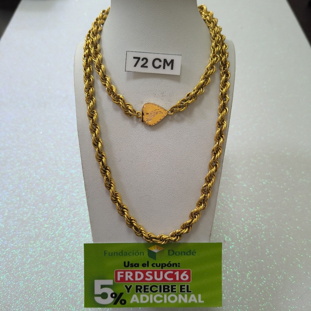 CADENA ORO 10 K 80,50 GRMS (SEMINUEVO)