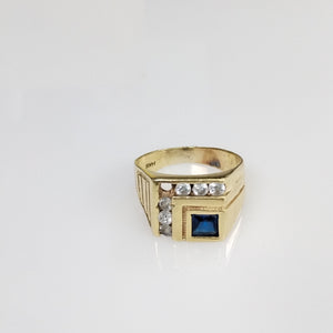 ANILLO ORO 14 K 7.3 GRMS (SEMINUEVO)