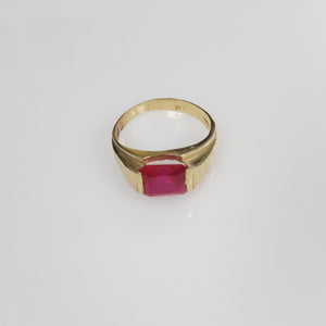 ANILLO ORO 10 K 4.3 GRMS (SEMINUEVO)