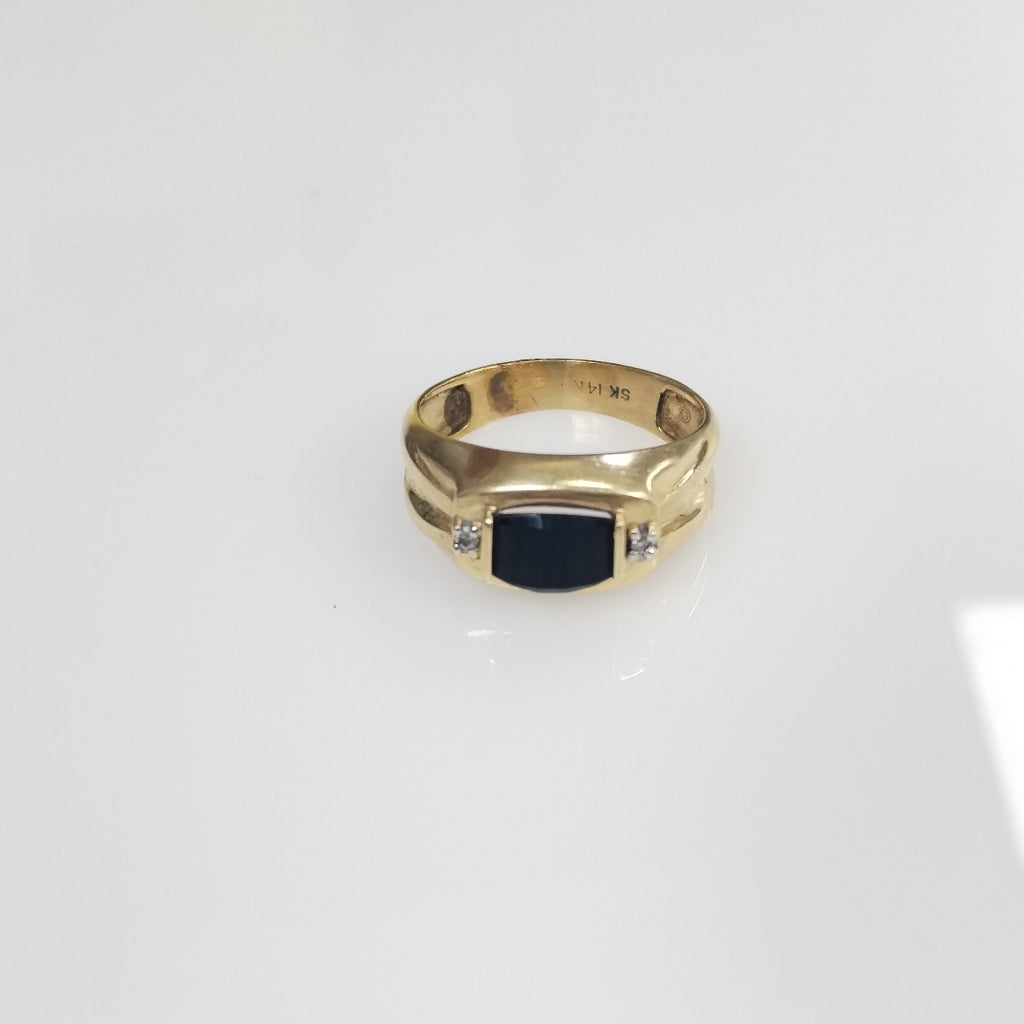 ANILLO ORO 14 K 4.5 GRMS (SEMINUEVO)