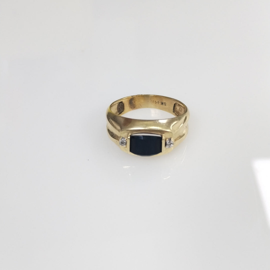 ANILLO ORO 14 K 4.5 GRMS (SEMINUEVO)
