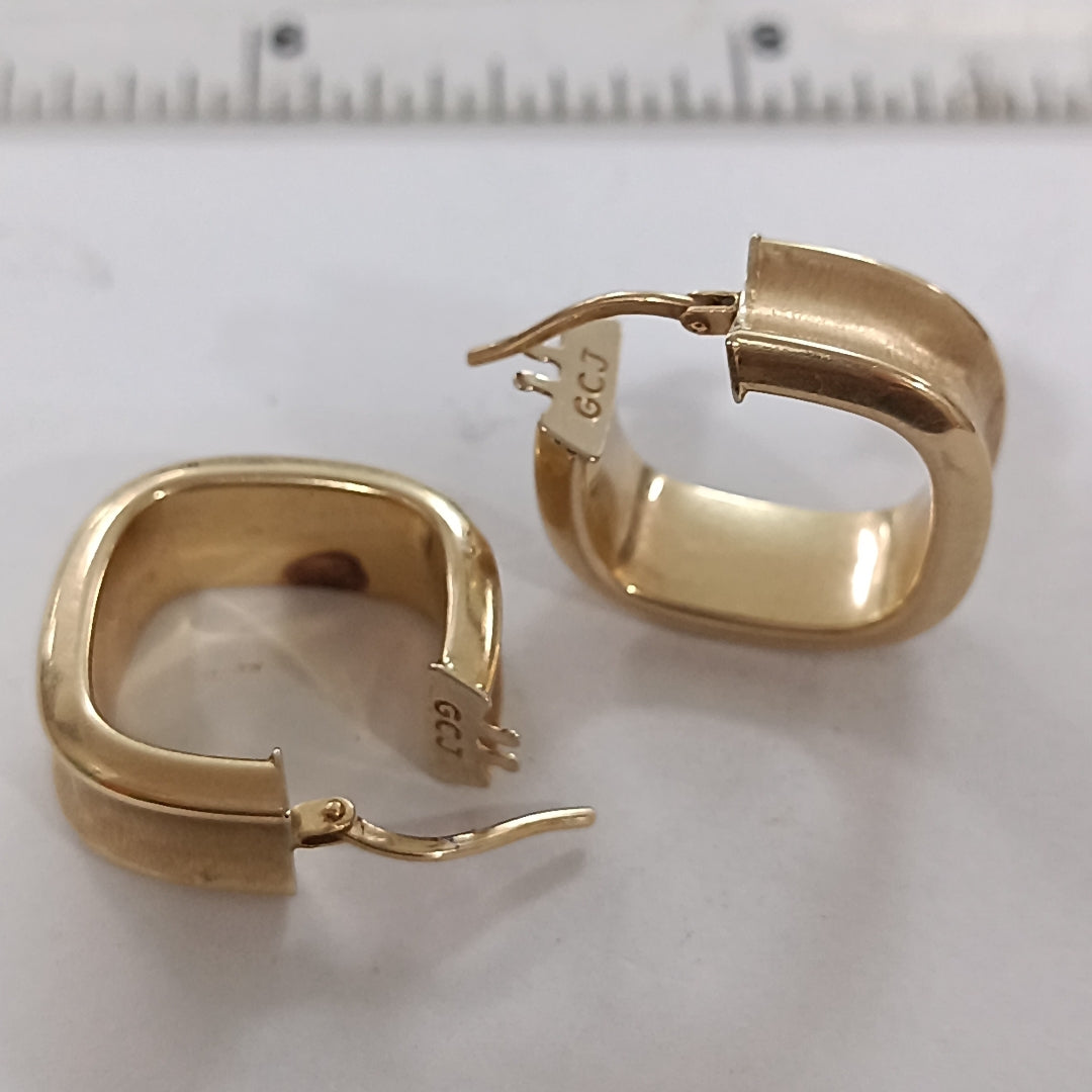 ARRACADAS PAR ORO 14 K 3,00 GRMS (SEMINUEVO)