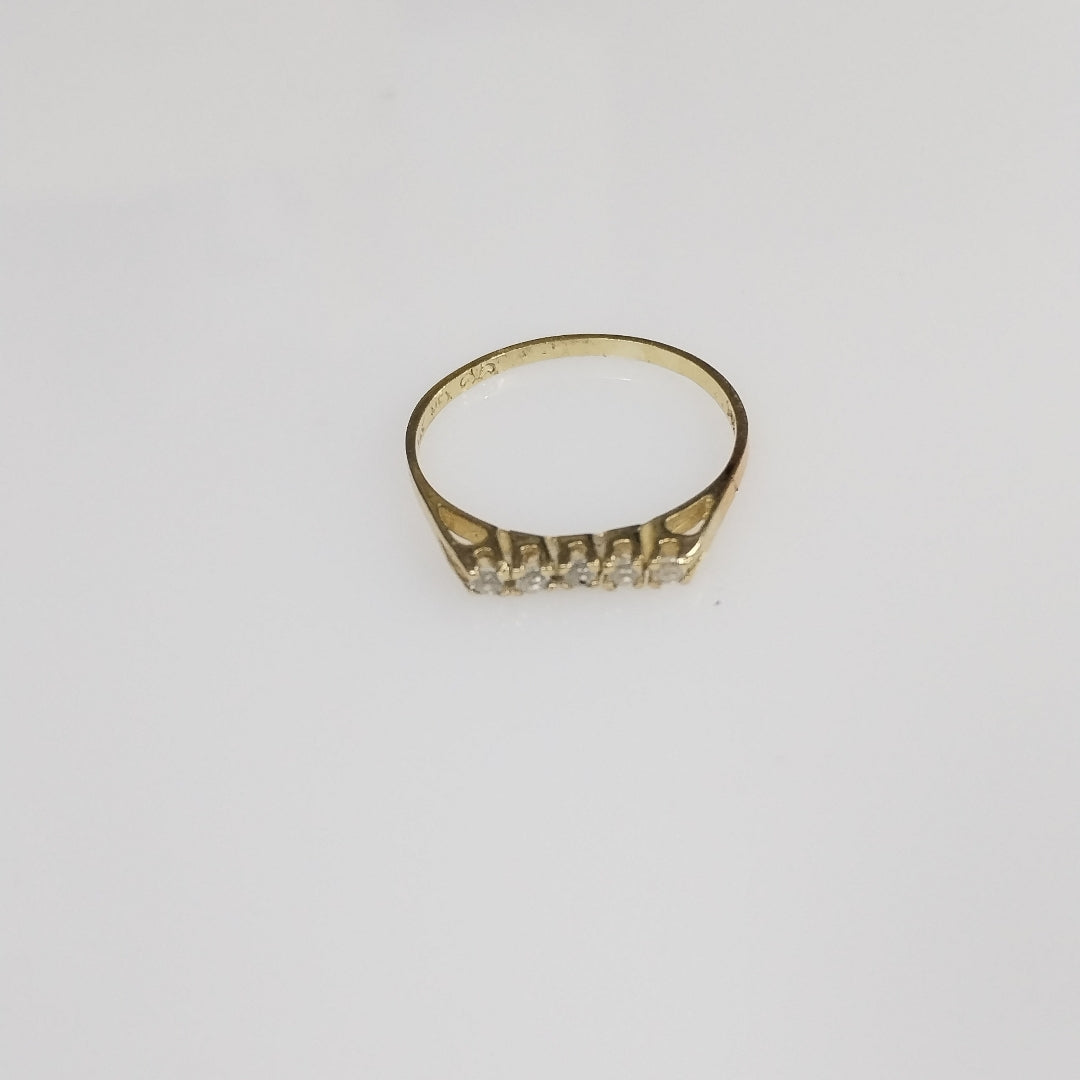 ANILLO ORO 14 K 1.2 GRMS (SEMINUEVO)