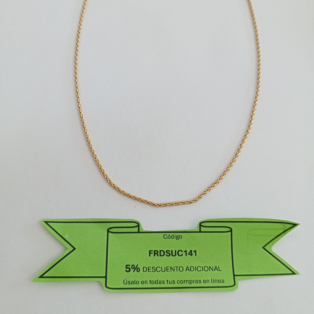CADENA ORO 14 K 7 GRMS (SEMINUEVO)