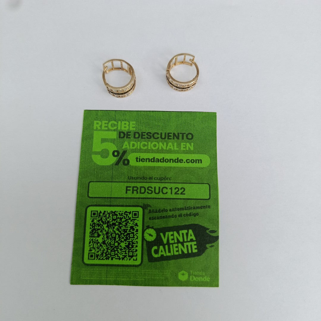 ARETES PAR ORO 10 K 2,70 GRMS (SEMINUEVO)