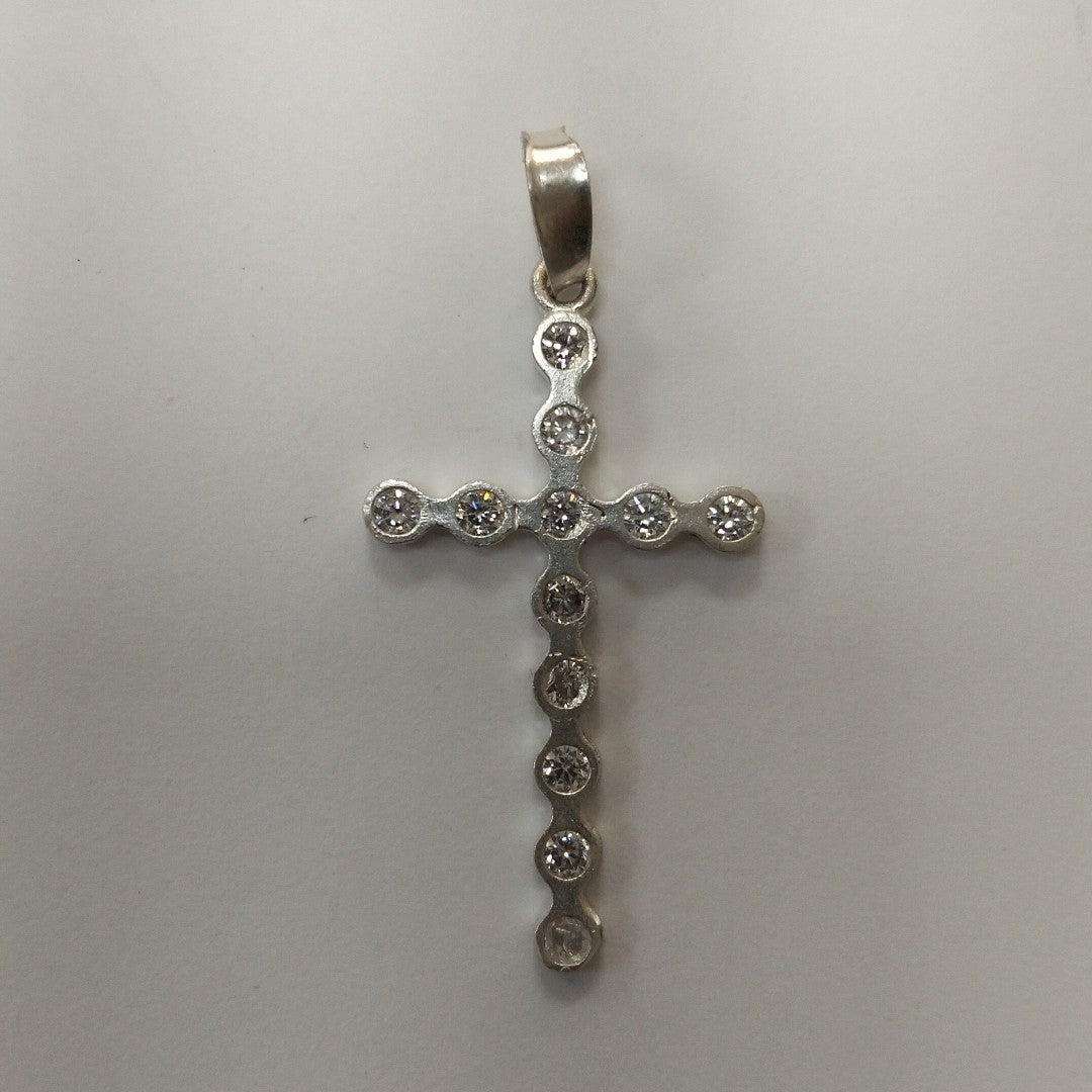 CRUZ, DIJE PLATA 2.3 GRMS (SEMINUEVO)