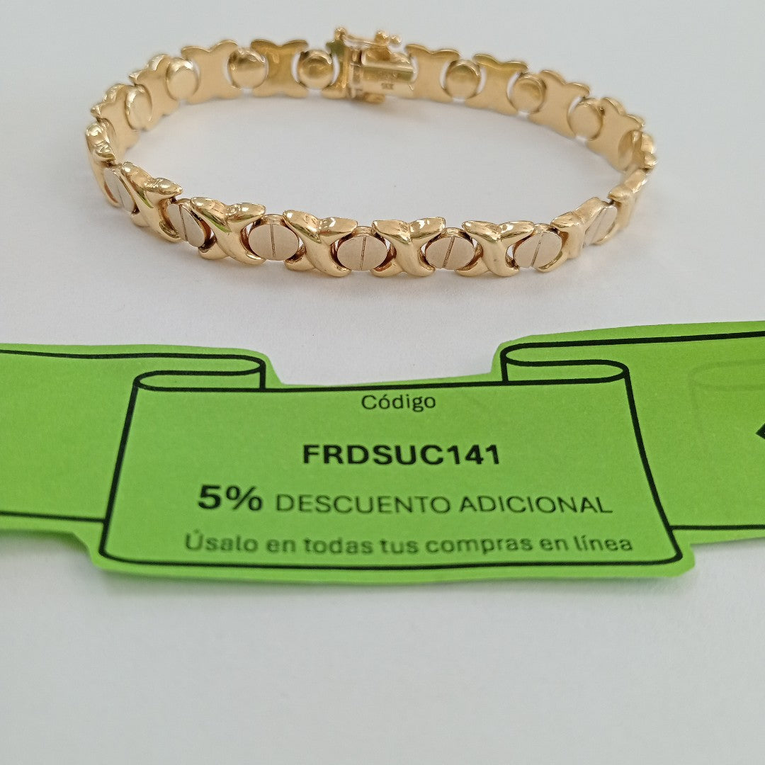 PULSERA ORO 14 K 12,20 GRMS (SEMINUEVO)
