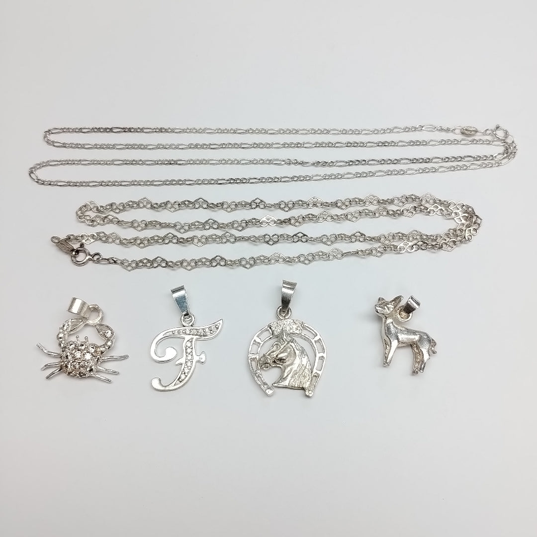 CADENA, DIJE PLATA 19.9 GRMS (SEMINUEVO)