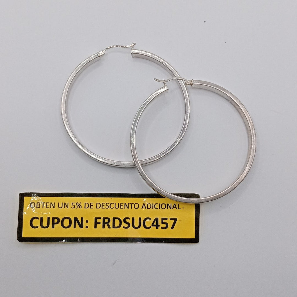 ARRACADAS PAR PLATA 8.5 GRMS (SEMINUEVO)