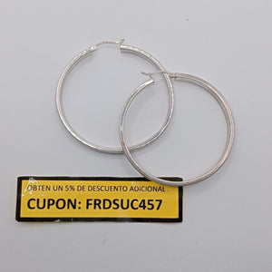 ARRACADAS PAR PLATA 8.5 GRMS (SEMINUEVO)