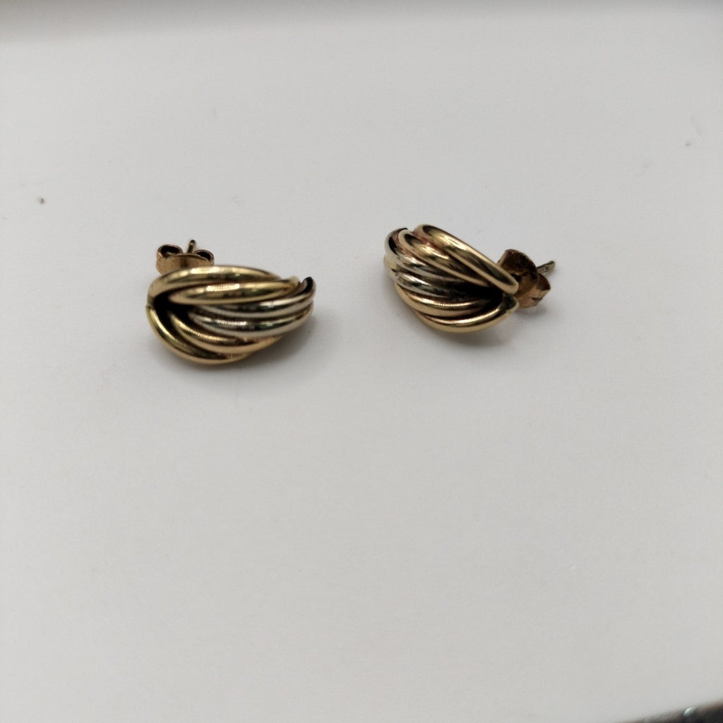 BROQUELES PAR ORO 14 K 2,10 GRMS (SEMINUEVO)
