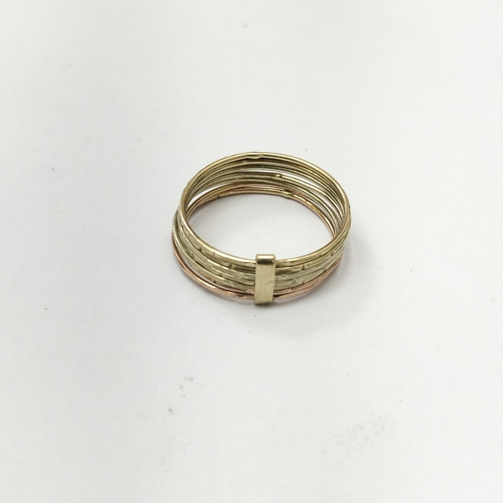 ANILLITO ORO, ORO COMBINADO 10 K 2.9 GRMS (SEMINUEVO)
