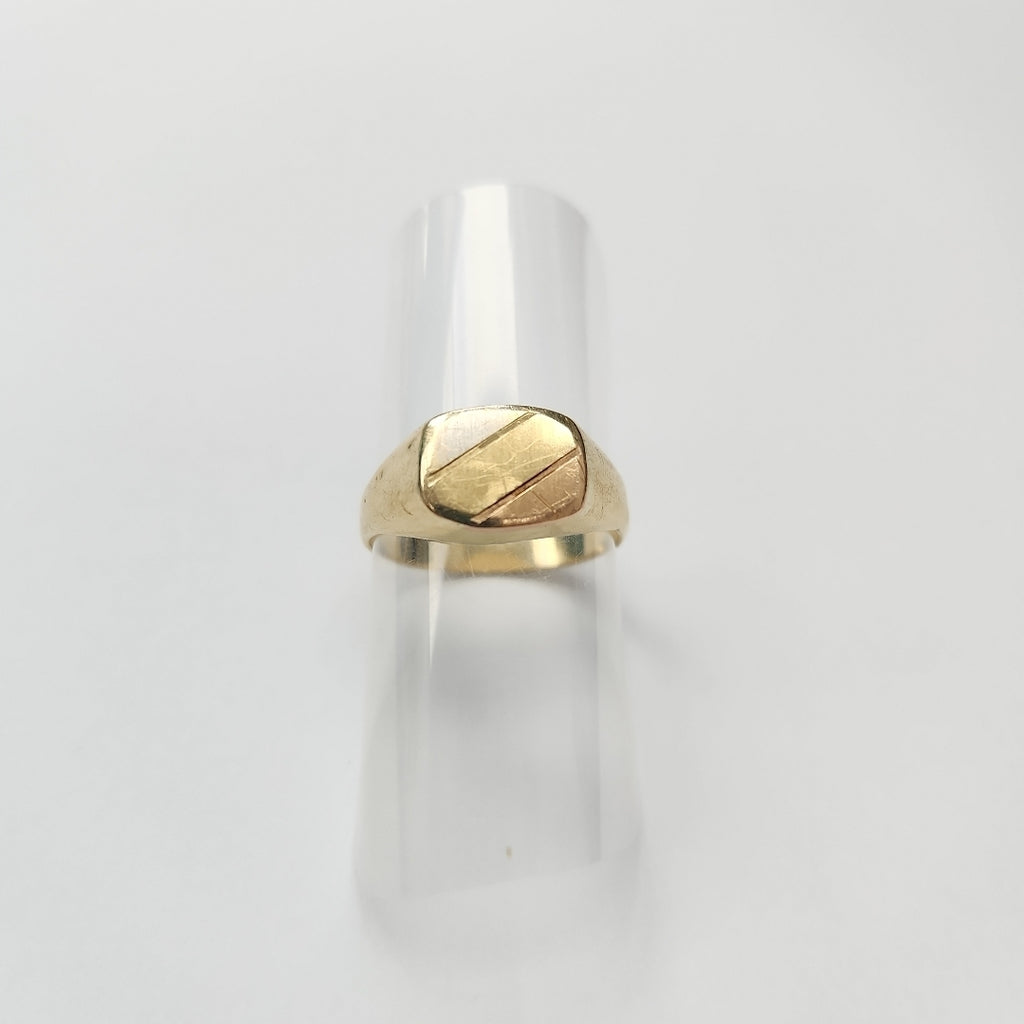ANILLITO ORO, ORO COMBINADO 14 K 3.6 GRMS (SEMINUEVO)