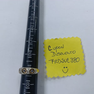 ANILLITO ORO, RODIADO 14 K 5.4 GRMS (SEMINUEVO)