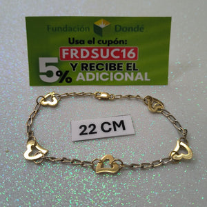 PULSERA ORO 14 K 6.5 GRMS (SEMINUEVO)