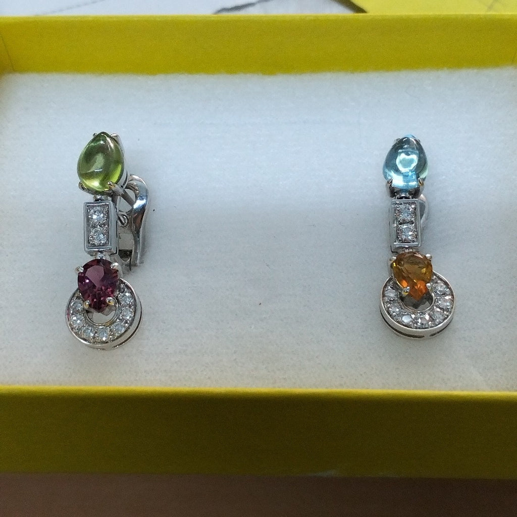 ARETES PAR ORO 18 K 12,00 GRMS (SEMINUEVO)