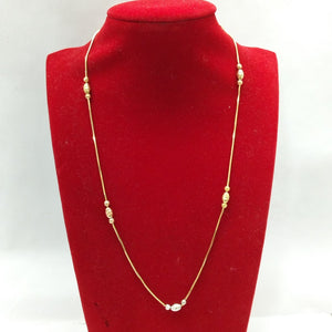 GARGANTILLA ORO, ORO COMBINADO 14 K 5.1 GRMS (SEMINUEVO)