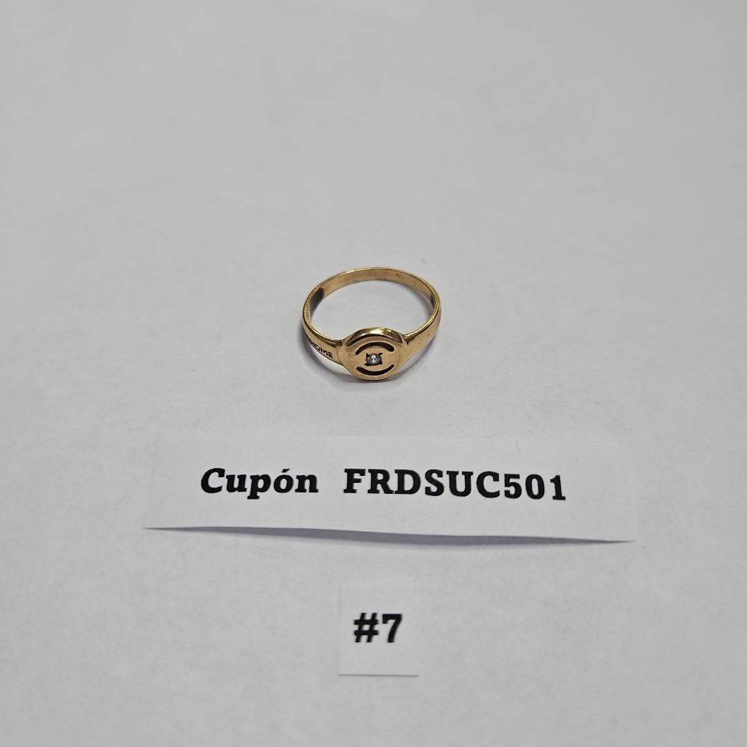 ANILLITO ORO 14 K 2,20 GRMS (SEMINUEVO)