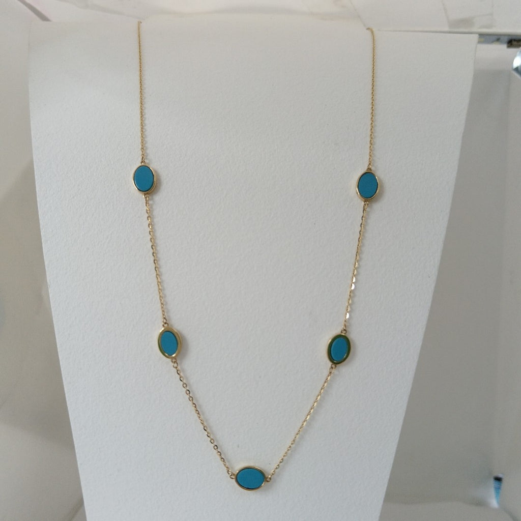 GARGANTILLA ORO 14 K 2.6 GRMS (SEMINUEVO)