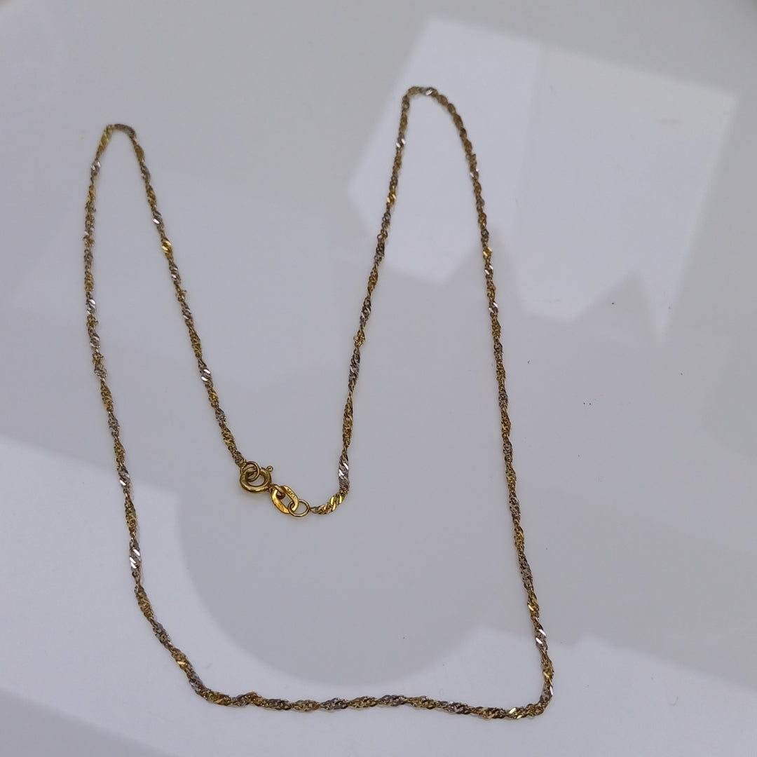 CADENA ORO 14 K 2 GRMS (SEMINUEVO)