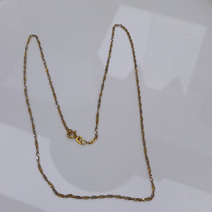 CADENA ORO 14 K 2 GRMS (SEMINUEVO)