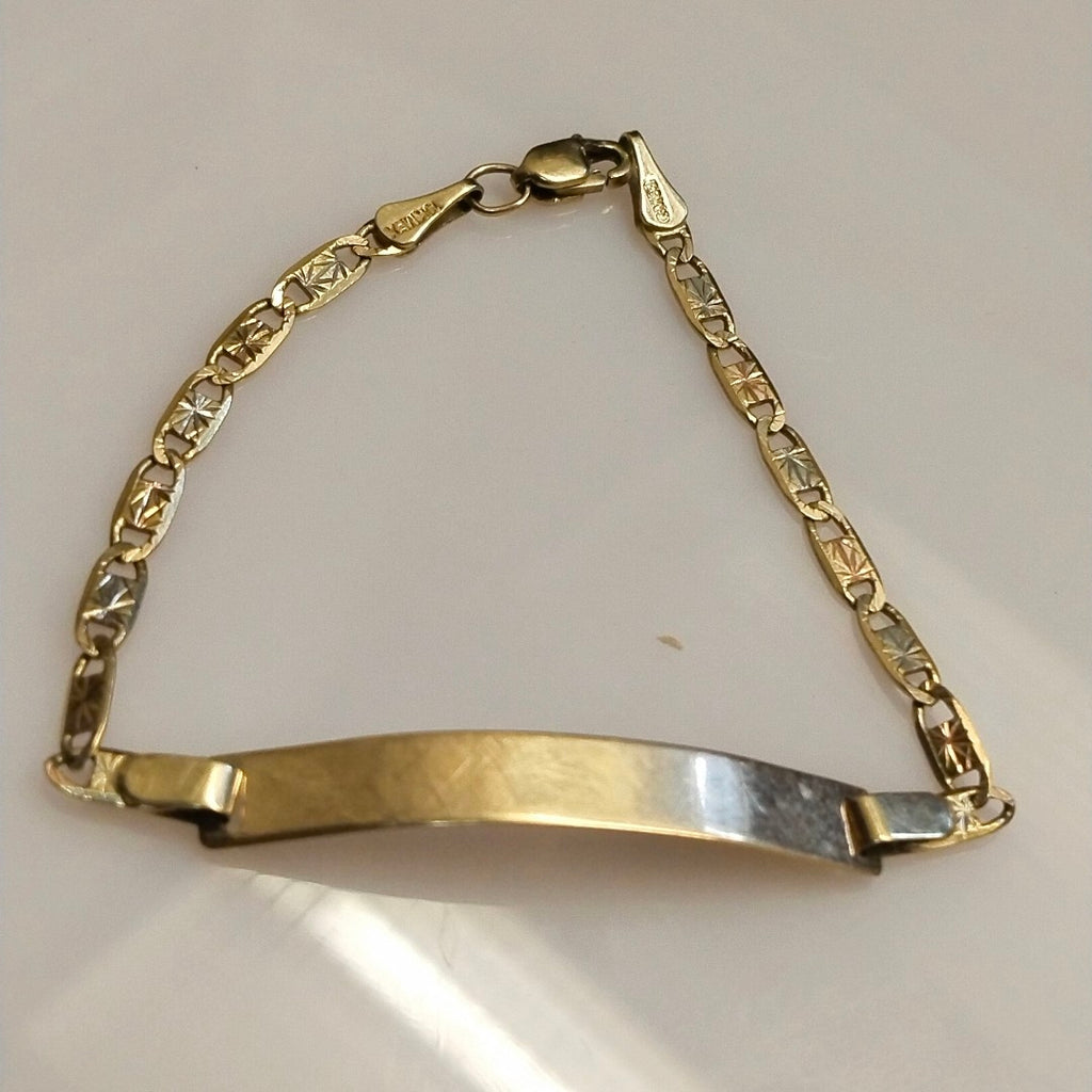 ESCLAVA ORO 10 K 3.3 GRMS (SEMINUEVO)