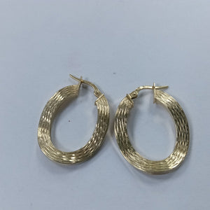 ARRACADAS PAR ORO 14 K 2.5 GRMS (SEMINUEVO)